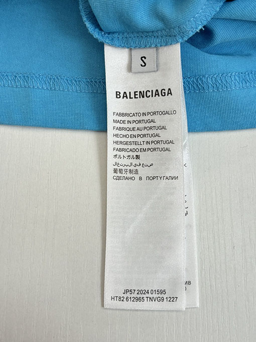 バレンシアガ Balenciaga ぼやけたコカコーラプリント半袖Tシャツ