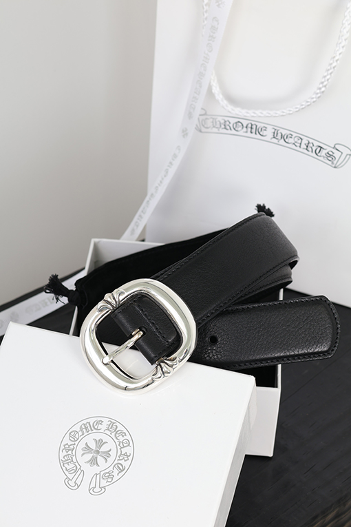 クロムハーツコピー Gunslinger クラシックなリングバックルレザーベルト