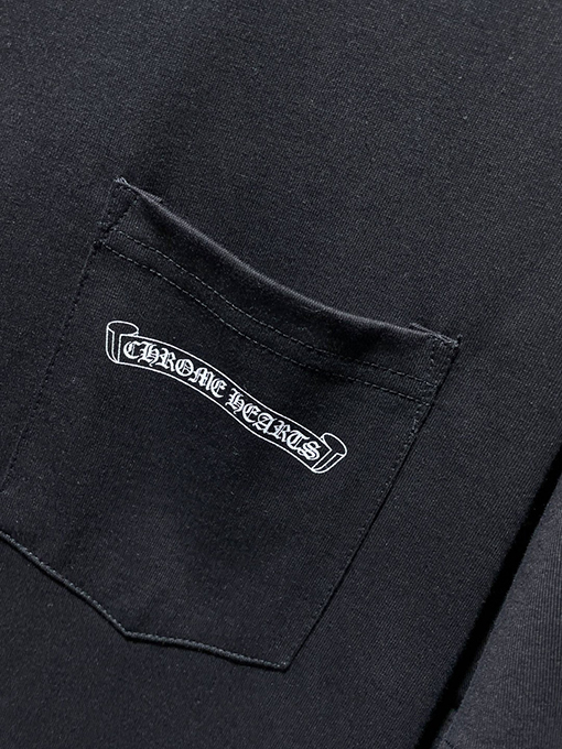 クロムハーツ クラシックなスクロールレターのカラフルなクロスフローラル半袖Tシャツ