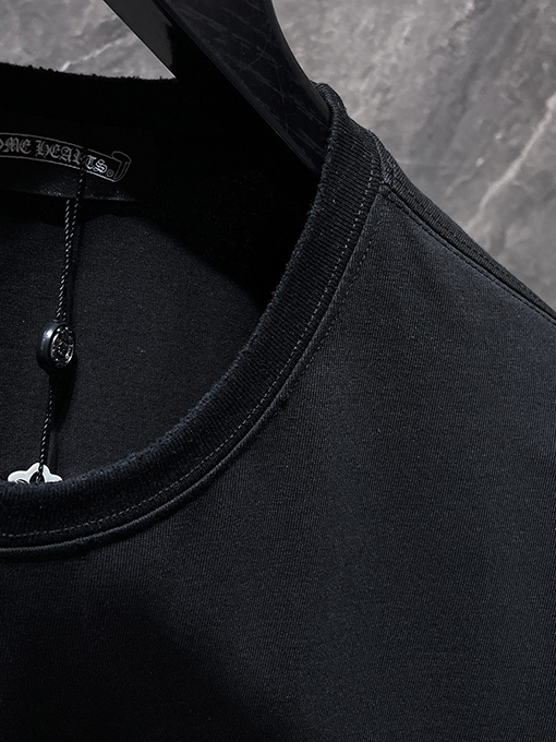 クロムハーツスーパーコピー 馬蹄サンスクリット十字刻印半袖Tシャツ