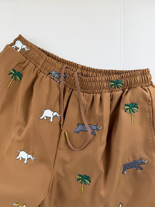 ルイヴィトンコピー Darjeeling Limited 柄物パンツ