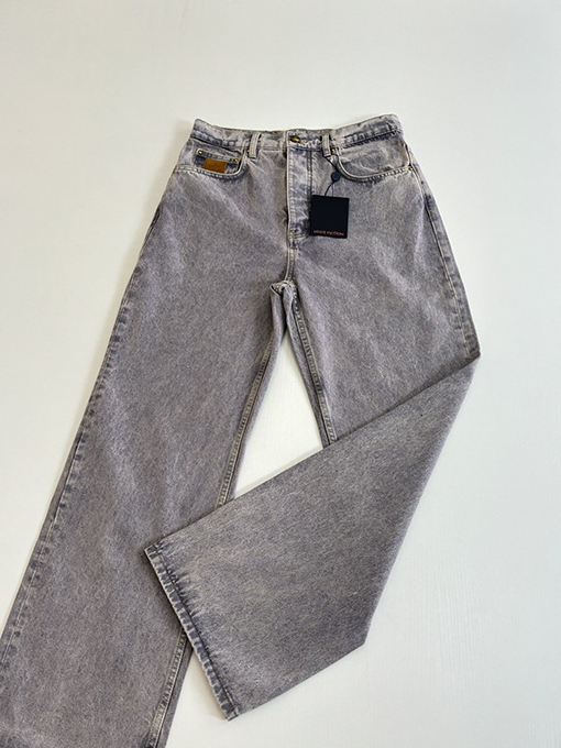 ルイヴィトン 馬年コレクション ヌードパープル ストレートレッグジーンズ