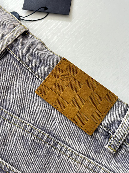 ルイヴィトン 馬年コレクション ヌードパープル ストレートレッグジーンズ