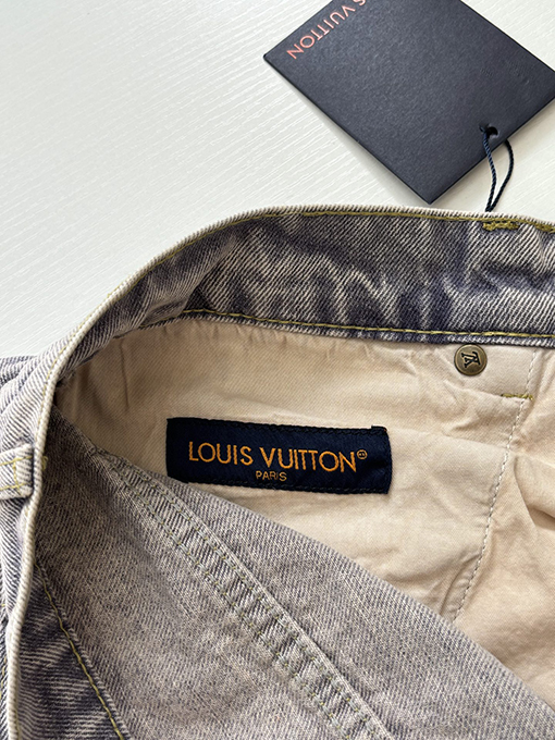 ルイヴィトン 馬年コレクション ヌードパープル ストレートレッグジーンズ