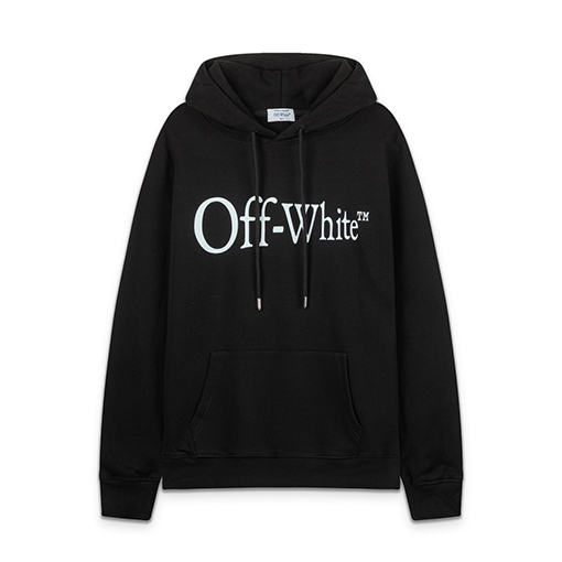 オフホワイト off white イレギュラーアロー 460g ルーズフィット フード付きスウェットシャツ