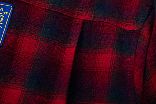 マルタンマルジェラ Maison Margiela MM6 上質なチェック柄長袖シャツ