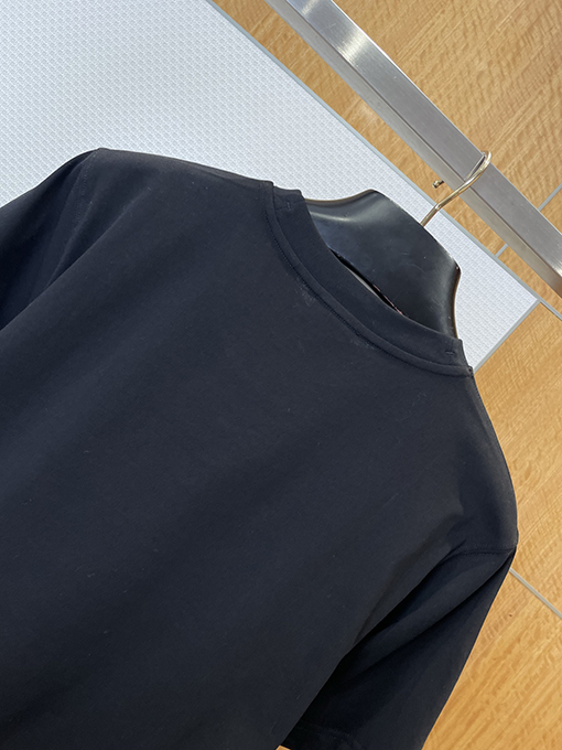 バーバリースーパーコピー レターウォーホース刺繍クルーネック半袖Tシャツ