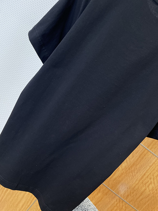 バーバリースーパーコピー レターウォーホース刺繍クルーネック半袖Tシャツ