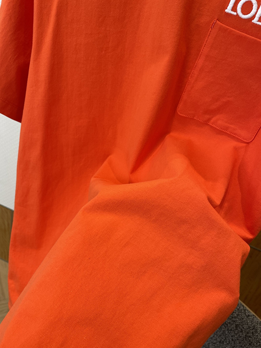 ロエベ LOEWE 刺繍レターロゴ半袖Tシャツ