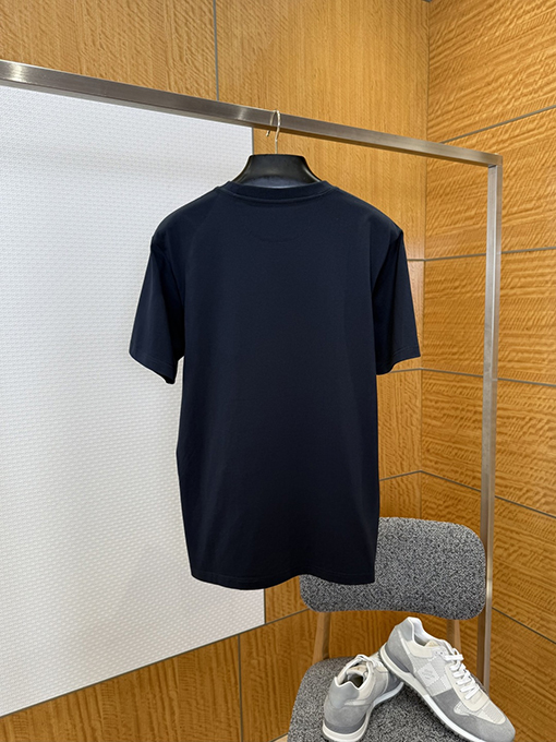 フェンディコピー ジッパー付きポケット付き半袖Tシャツ