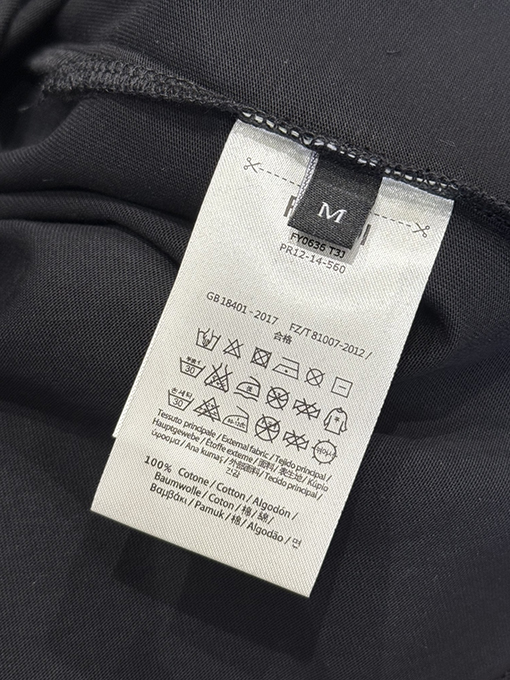 フェンディコピー ジッパー付きポケット付き半袖Tシャツ