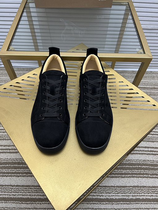 クリスチャンルブタン デパートシリーズカップルカジュアル赤底スニーカー