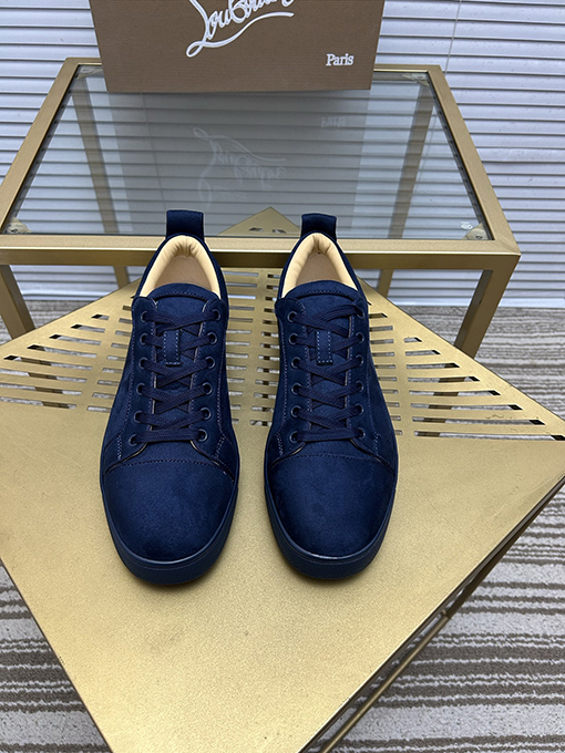 クリスチャンルブタン デパートシリーズカップルカジュアル赤底スニーカー