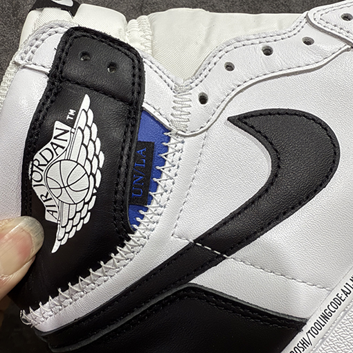 ナイキ 藤原ヒロシの三者コラボレーション4色パッチワークグレーライトニングホワイトとブラックシューズ