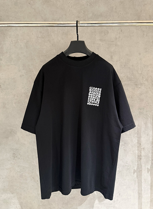 クロムハーツスーパーコピー 新モデル刺繍半袖Tシャツ