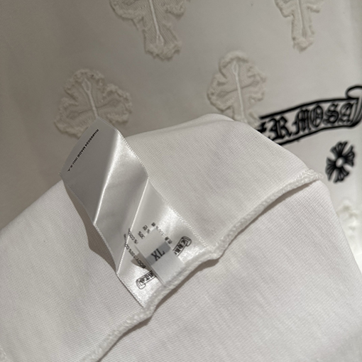 クロムハーツ 新モデルクラシック刺繍半袖Tシャツ