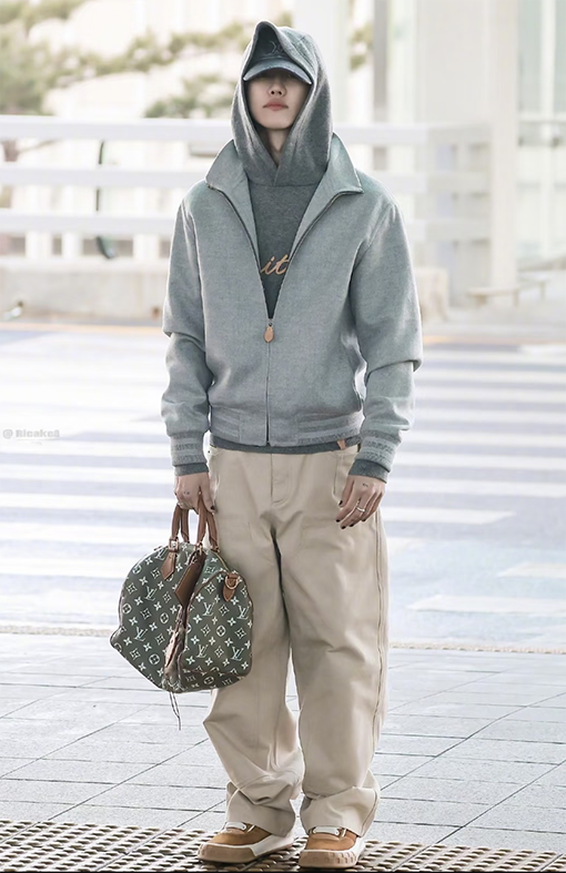 ルイヴィトン Trunk ウール混スタンドカラーコートシリーズ