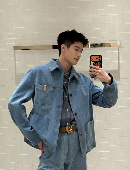 ルイヴィトン ブレンドデニムワークジャケット