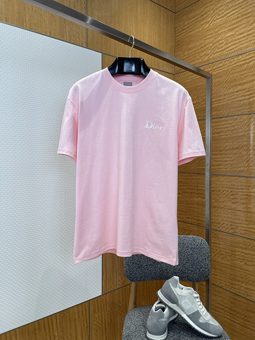 ディオールスーパーコピー DIOR レターロゴ半袖クルーネックTシャツ