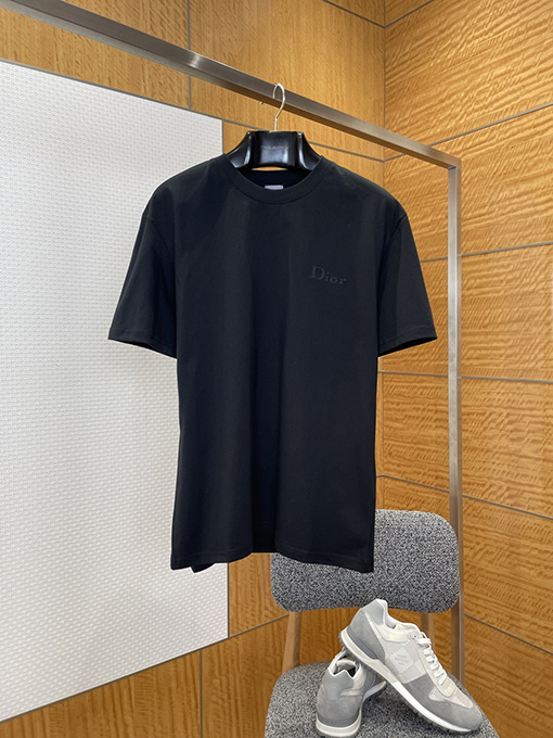 ディオールスーパーコピー DIOR レターロゴ半袖クルーネックTシャツ