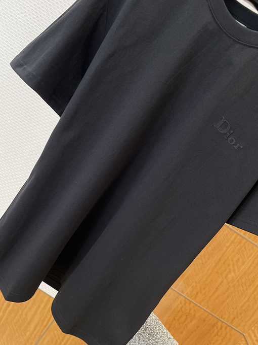 ディオールスーパーコピー DIOR レターロゴ半袖クルーネックTシャツ