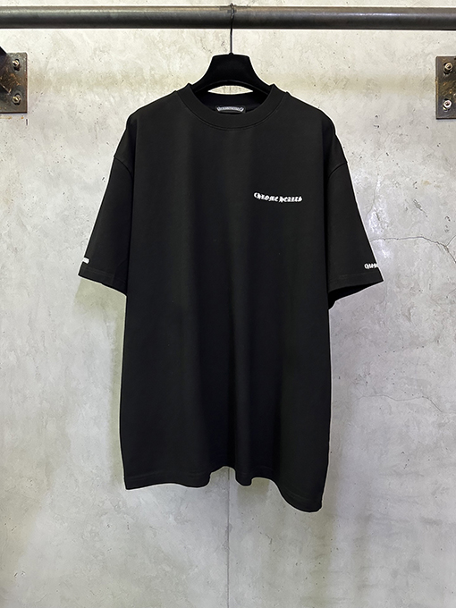 クロムハーツ ロゴプリントクルーネック半袖Tシャツ