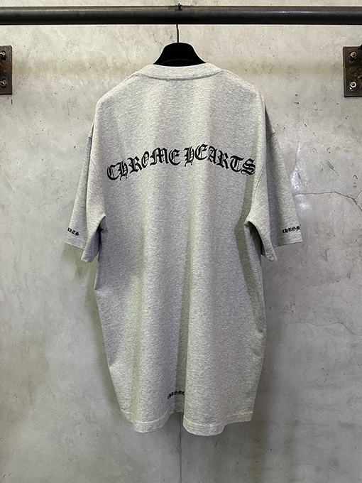 クロムハーツ ロゴプリントクルーネック半袖Tシャツ