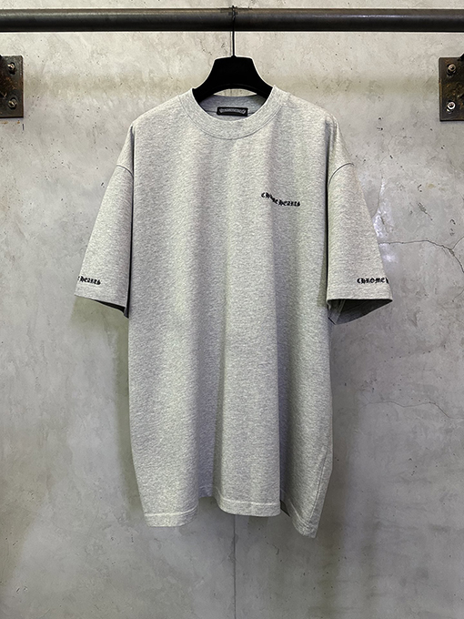 クロムハーツ ロゴプリントクルーネック半袖Tシャツ