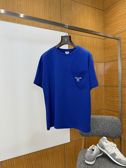 セリーヌ CELINE ロゴポケット半袖Tシャツ
