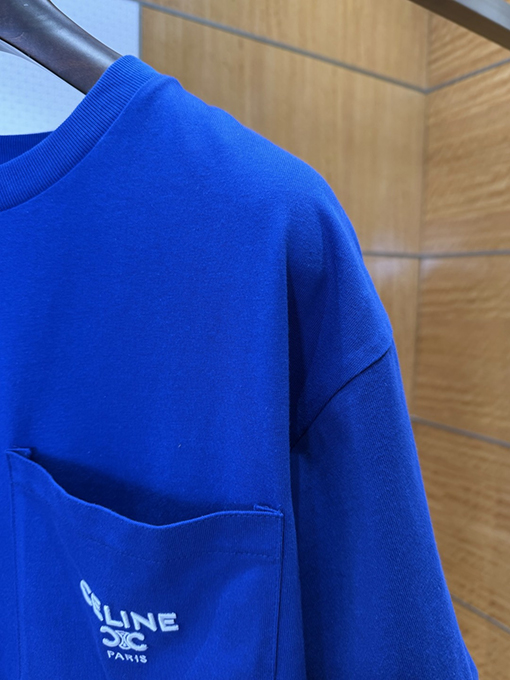 セリーヌ CELINE ロゴポケット半袖Tシャツ