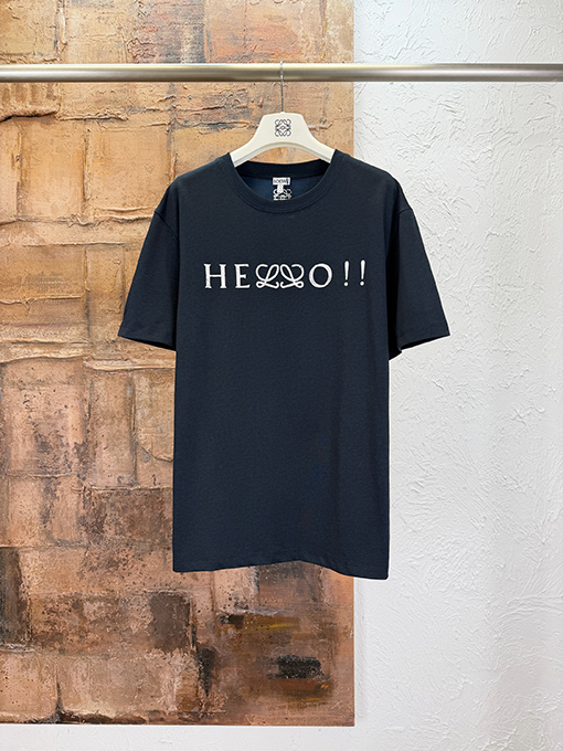 ロエベ LOEWE プリント刺繍半袖 Tシャツ