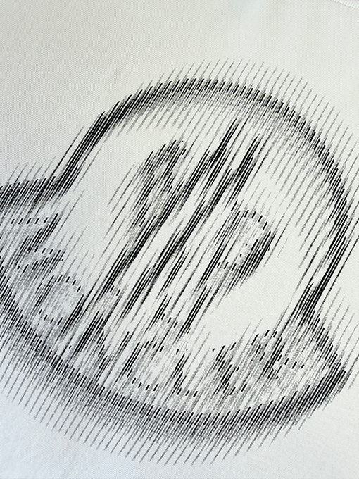 モンクレールスーパーコピー Moncler ブラープリント半袖Tシャツ