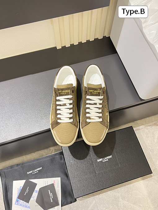 サンローラン 新しいカップルカジュアルシューズ