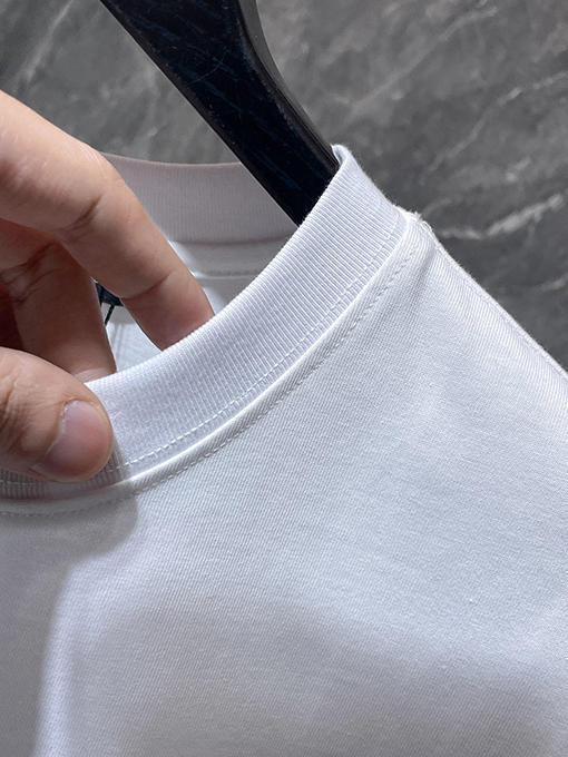 クロムハーツコピー 馬蹄手描きサンスクリットヘビーラインストーン半袖Tシャツ