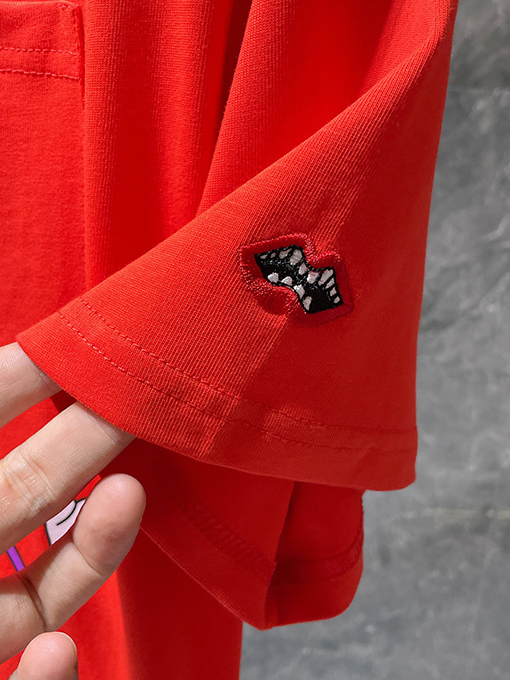 クロムハーツスーパーコピー Mattyboy グラフィティ フレイム ハート 半袖Tシャツ