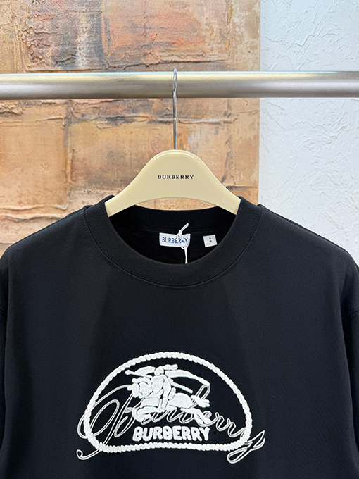 バーバリー BURBERRY ウォーホース ウール 刺繍 半袖Tシャツ