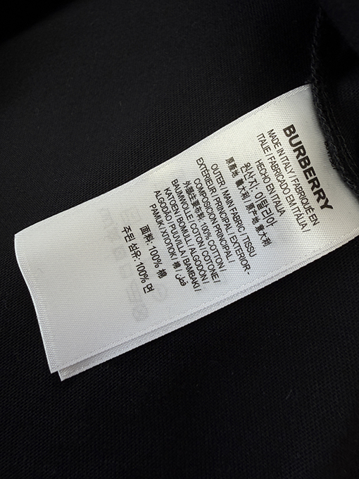 バーバリー BURBERRY ウォーホース ウール 刺繍 半袖Tシャツ