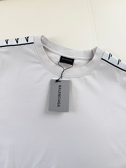 バレンシアガ リボン半袖Tシャツ