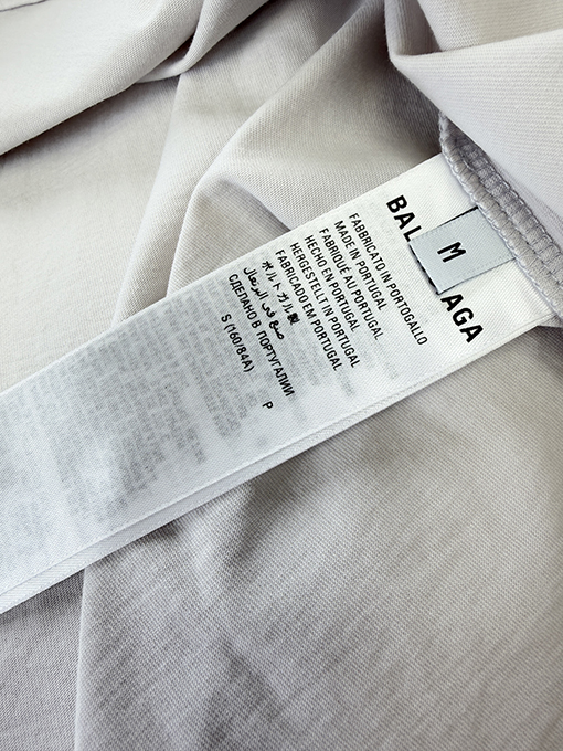 バレンシアガ リボン半袖Tシャツ