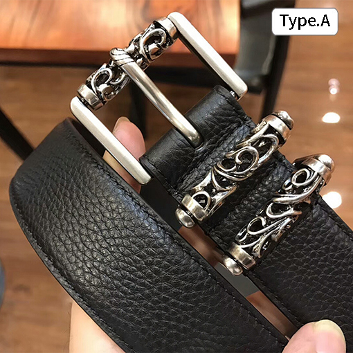 クロムハーツ クラシックなピンバックルベルト