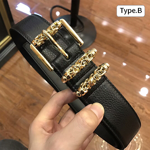 クロムハーツ クラシックなピンバックルベルト