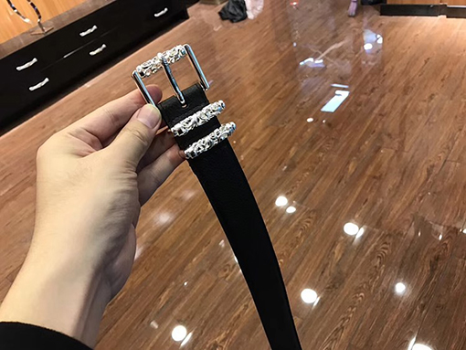 クロムハーツ クラシックなピンバックルベルト