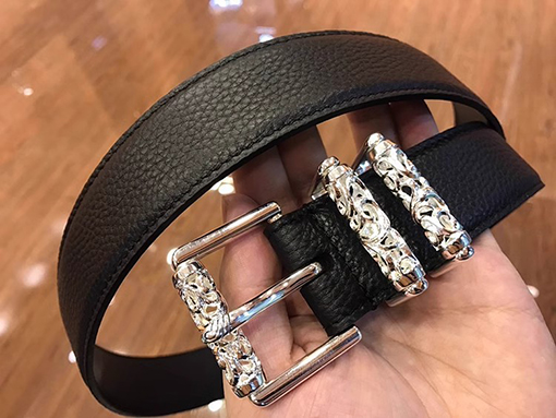 クロムハーツ クラシックなピンバックルベルト