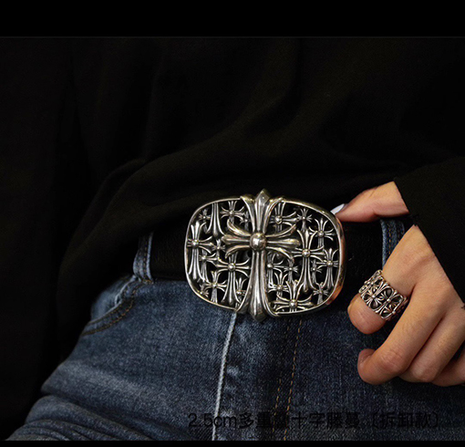 クロムハーツ クロススタッズベルト