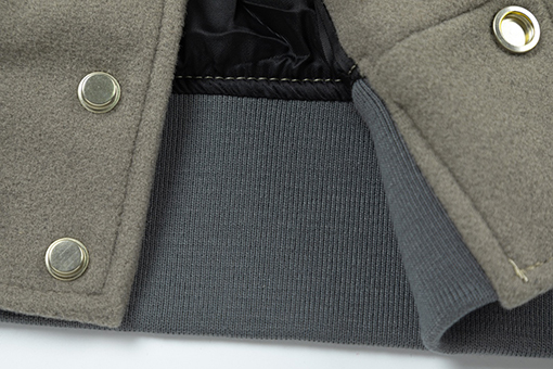 オフホワイト off white コラボレーション ヘビー刺繍 ラインストーン ベースボールジャケット