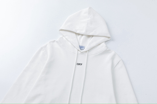オフホワイト off white 新しい花柄アローフード付きスウェットシャツ