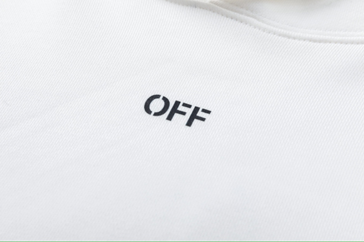 オフホワイト off white 新しい花柄アローフード付きスウェットシャツ