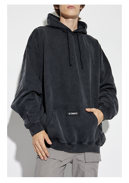 ヴェトモンスーパーコピー VETEMENTS 新しいウォッシュのフード付きスウェットシャツ
