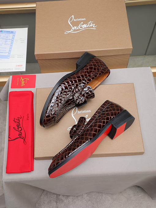 クリスチャンルブタンスーパーコピー GREGGO 新しいメンズオックスフォードシューズ