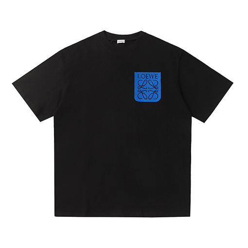 ロエベ LOEWE フロントポケットに刺繍ロゴが入った半袖Tシャツ